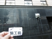 黒御影石の洗浄及び研磨